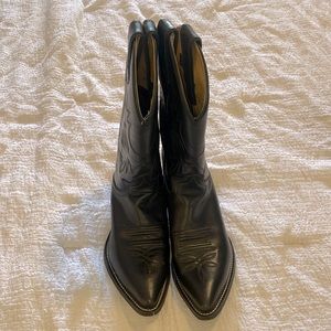 Justin Black Cowgirl Boots